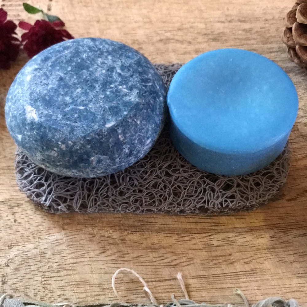 BLUEBERRY PIE-Shampoo Bar and Conditioner Bar Bundle - Picture 2 of 9